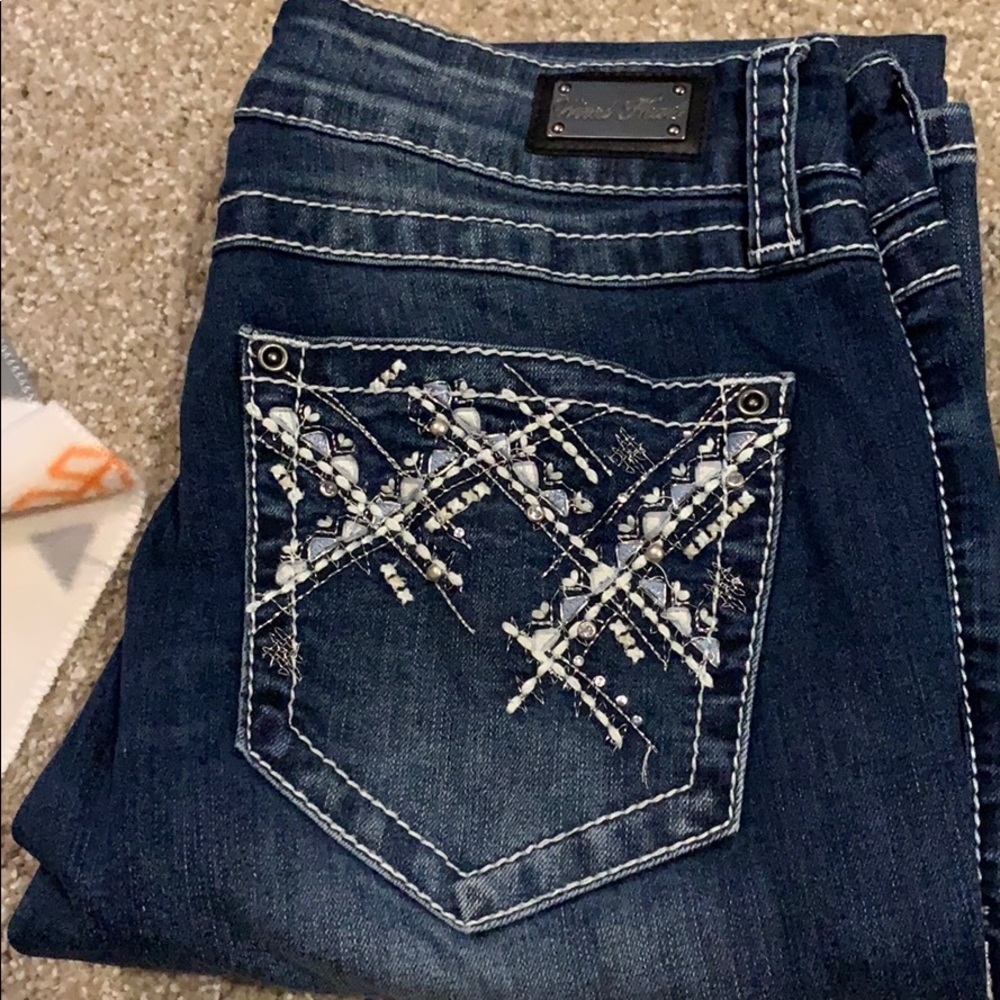 Wired heart jeans